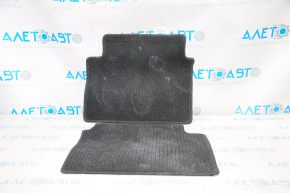 Set of floor mats Hyundai Veloster 12-16 cloth black, for dry cleaning