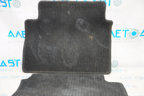 Set of floor mats Hyundai Veloster 12-16 cloth black, for dry cleaning
