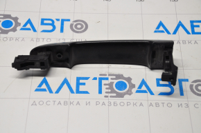 Door handle outer front left Nissan Versa 12-19 usa structure black