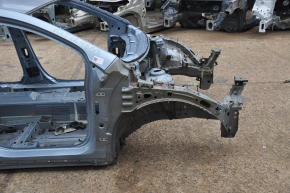 Front right quarter Chevrolet Volt 11-15 on the body, blue