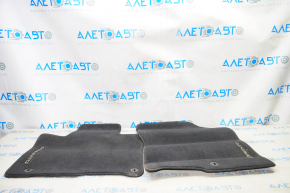 Set of floor mats for 5 passengers Kia Sorento 16-18 cloth black, dry cleanable