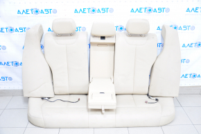 Rear row of seats 2nd row BMW 3 F30 12-15 leather beige, separate backrest, heated