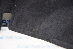 Carpet interior 3 row Toyota Highlander 14-19 cloth black, dry cleanable