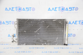 Air conditioning radiator condenser BMW F30 12-16 N20 is crushed, honeycombs are falling out