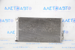 Air conditioning radiator condenser BMW F30 12-16 N20 is crushed, honeycombs are falling out