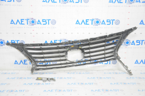 Radiator grill grill Lexus RX350 RX450H 13-15 rest, broken fragment, mother-in-law's marks, sand