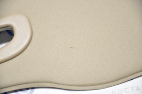 Trunk curtain Toyota Highlander 08-13 beige, tear, scratches, cut, worn textile