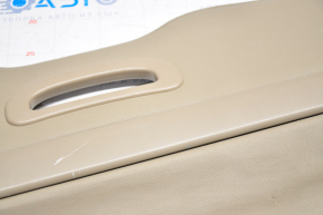 Trunk curtain Toyota Highlander 08-13 beige, tear, scratches, cut, worn textile