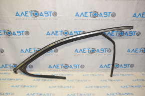 Upper front right door molding with glass seal Infiniti QX30 17- scratches