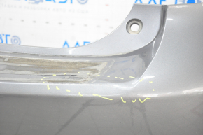 Rear bare bumper Lexus RX350 RX450h 10-15 graphite, pressed, broken fastener, crack