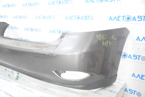 Rear bare bumper Lexus RX350 RX450h 10-15 graphite, pressed, broken fastener, crack