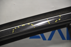 Upper rear right door molding Ford Fusion mk5 13-20 chrome with glass seal, scratches, for polishing