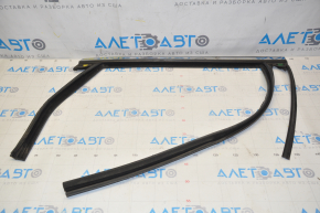 Upper door molding with glass seal rear right Lincoln MKC 15 - scratches, for polishing