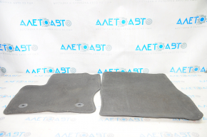 Set of floor mats for Ford Escape MK3 13-19 cloth black, type 1
