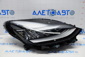 Headlight front right Tesla Model 3 18-20 LED with mount, for polishing