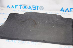 Set of floor mats Nissan Rogue 14-20 cloth black, dry cleanable