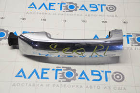 Door handle outer rear left Toyota Sequoia 08-19 chrome