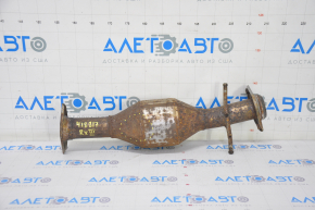 Catalytic converter second Lexus RX350 10-15 rusty, dented
