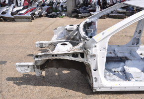 Front left quarter Toyota Camry v50 12-14 usa on body, white, painted 0.4mm