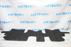 Floor mat 2 row Infiniti JX35 QX60 13- cloth black, dry cleanable