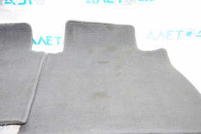 Set of floor mats for Nissan Sentra 13-19, cloth, black, for dry cleaning