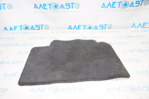 Carpet interior rear left Nissan Rogue 14-20 rag black, for dry cleaning