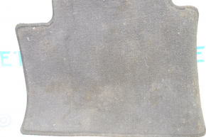 Carpet interior rear left Nissan Rogue 14-20 rag black, for dry cleaning