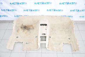 Rear floor covering BMW 3 F30 12-18 beige, dry clean, torn