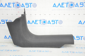 Door sill trim front right Jeep Compass 17- black, rubbed