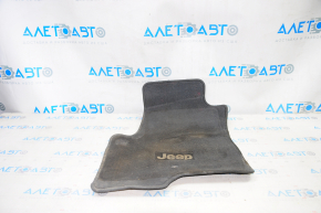 Carpet interior front left Jeep Compass 11-16 cloth black, dry cleanable