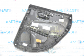 Door trim card rear left Jeep Compass 17- black, scratches, breakage of the fastener