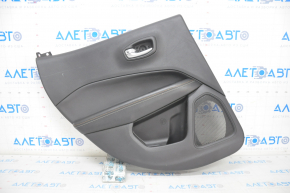 Door trim card rear left Jeep Compass 17- black, scratches, breakage of the fastener