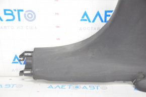 Door sill trim rear right Jeep Compass 17- black, scratches, whitened plastic