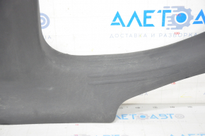Door sill trim rear right Jeep Compass 17- black, scratches, whitened plastic