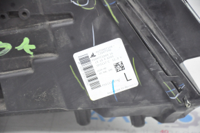 Headlight front left complete Jeep Compass 17-21 halogen, without fastening, melted glass, sand