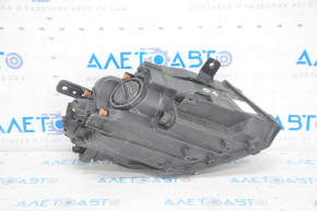 Headlight front left complete Jeep Compass 17-21 halogen, without fastening, melted glass, sand