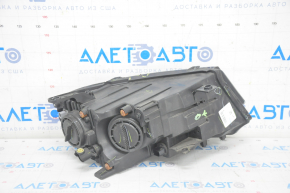Headlight front left complete Jeep Compass 17-21 halogen, without fastening, melted glass, sand