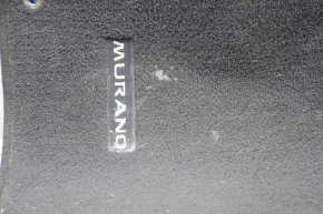 Carpet interior front right Nissan Murano z52 15-18 rag black, burnt, for dry cleaning