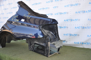 Quarter wing rear left BMW 3 F30 4d 12-18 blue, painted 0.4mm