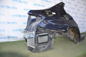 Quarter wing rear right BMW 3 F30 12-18 blue, painted 0.4mm, pokes