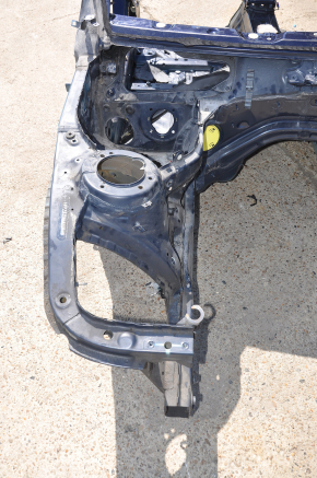 Front right quarter BMW 3 F30 12-15 blue, on body, painted 0.4mm