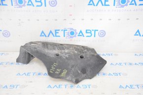 The rear right lever pad under the spring BMW 3 F30 12-18 is dented, worn, torn