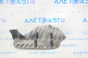 The rear right lever pad under the spring BMW 3 F30 12-18 is dented, worn, torn
