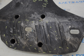 The rear right lever pad under the spring BMW 3 F30 12-18 is dented, worn, torn