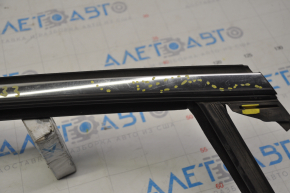 Upper door molding with glass seal rear left Lincoln MKC 15 - scratches, for polishing