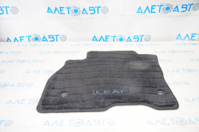 Carpet interior front left Nissan Leaf 13-17 cloth black, for dry cleaning