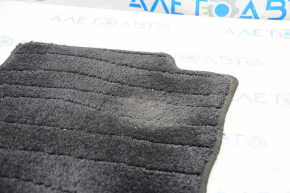 Carpet interior front left Nissan Leaf 13-17 cloth black, for dry cleaning
