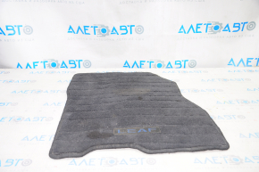 Carpet interior front right Nissan Leaf 13-17 cloth black, for dry cleaning