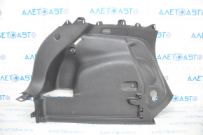 Arch trim lower left Jeep Compass 17- black, scratches, broken fastener