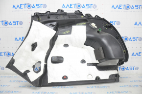 Arch trim lower left Jeep Compass 17- black, scratches, broken fastener